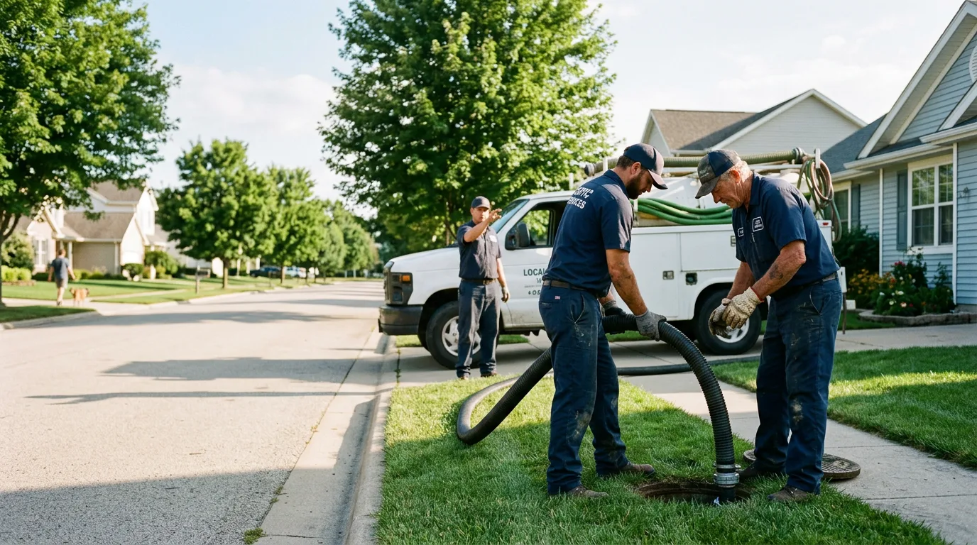 Emergency Septic Service in Nemours, WV
